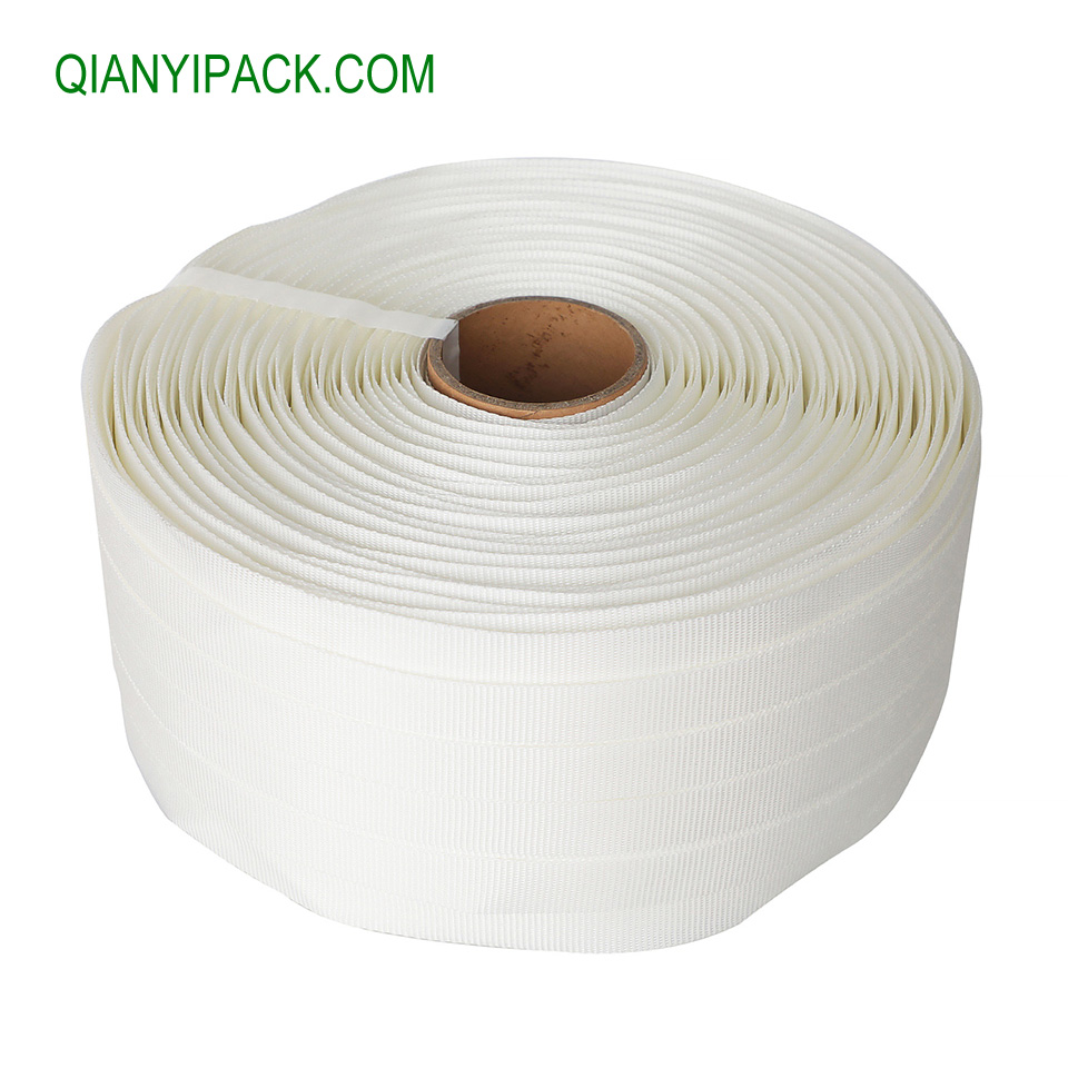 25mm High Tenacity Polyester Woven Strapping – QIANYIPACK